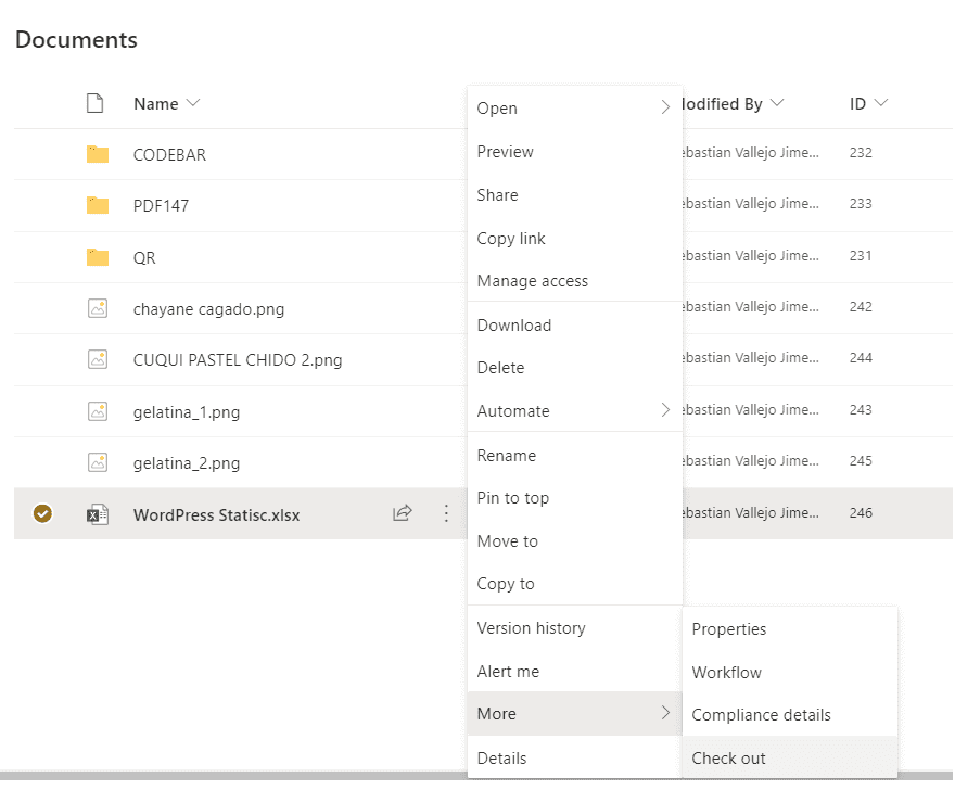 SharePoint: Habilita Check-In y Check-Out dentro de una librería de documentos